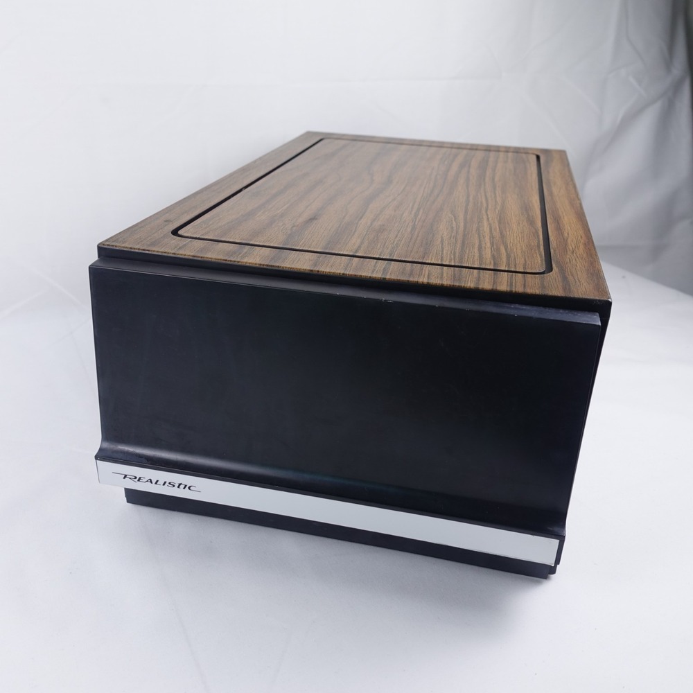 1980s Realistic RadioShack 10 VHS Cassette Storage Drawer Rare "Single Row" Vtg